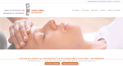 Desktop Screenshot of osteopathie-luebke.de